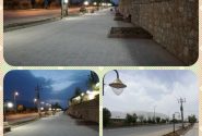 اجرای روشنایی مسیر سلامت پیاده رو زیر پارک کوهستان با اعتبار یک میلیارد ریال